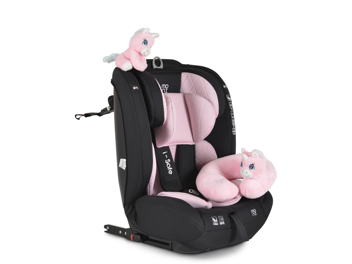 Silla de coche rosa Isafe 76 150cm Moni Moni