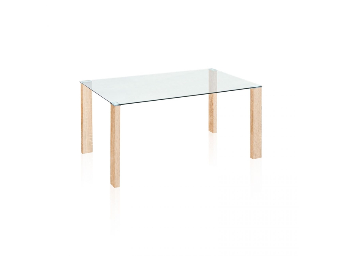 Mesa de comedor Valya Cristal - Cambria 150 x 75 x 90 cm