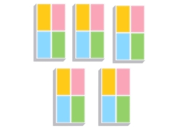 50 Hojas de Etiquetas Coloridas - Pegatinas Impermeables para Nombres y Notas NEVEANCE