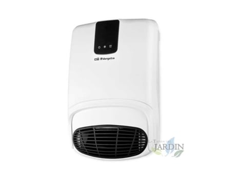 Calefactor De Pared Para Baño Fb2200 ORBEGOZO 1000-2000W Programable Accesorio Incluido Para Colgar Toallas