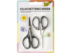Tijeras de Silueta FOLIA Longitud: 105 Mm Conjunto de 2