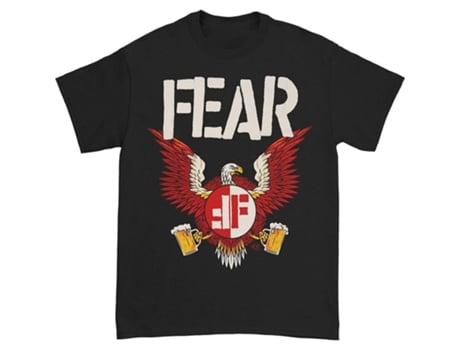Camiseta ROCKINSTONE Miedo Miedo - Camiseta Beer Eagle (S)