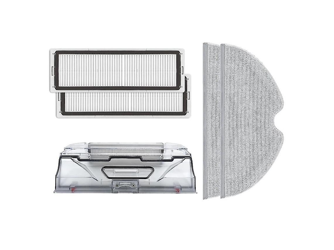 Se aplica a Xiaomi Mijia 1c Stytj01zhm Robot Partes Caja de Polvo Filtro HEPA Mop