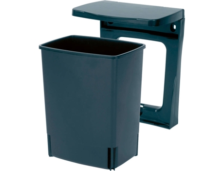 Cubos de Basura BRABANTIA Encastrar (Negro - 10L - 25.20x32.8x21 cm - Inox)