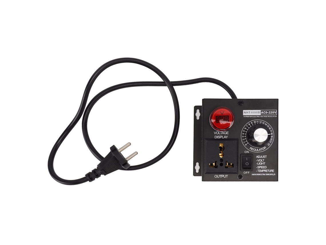 Regulador De Voltaje Electrónico Scr, Termostato De Control De Velocidad De 4000 W, Alta Potencia.