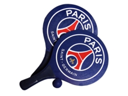Raquetas de playa - Paris Saint Germain - Bola incluida - 33 x 18.3 cm Azul y rojo TRENDYFLAIR
