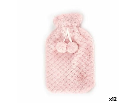 Bolsa de Agua Caliente Rosa Plástico 1,8 L (12 Unidades)