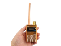 Detector de señal RF inalámbrico antiespía, cámara GPS y dispositivos de escucha Yizhood (negro)