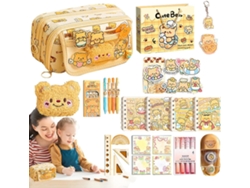 Estuche Para L Pices Bolsita Dise O De Oso Neceser Gran Capacidad Organizador Material Escolar Adolescentes Hombres