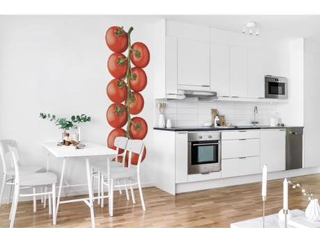 Adhesivo Decorativo PLAGE Grupo de Tomate Rojo 42 cm X 119 cm