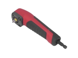 Adaptador angular para broca de 1/4 pulg. con mango ergonómico