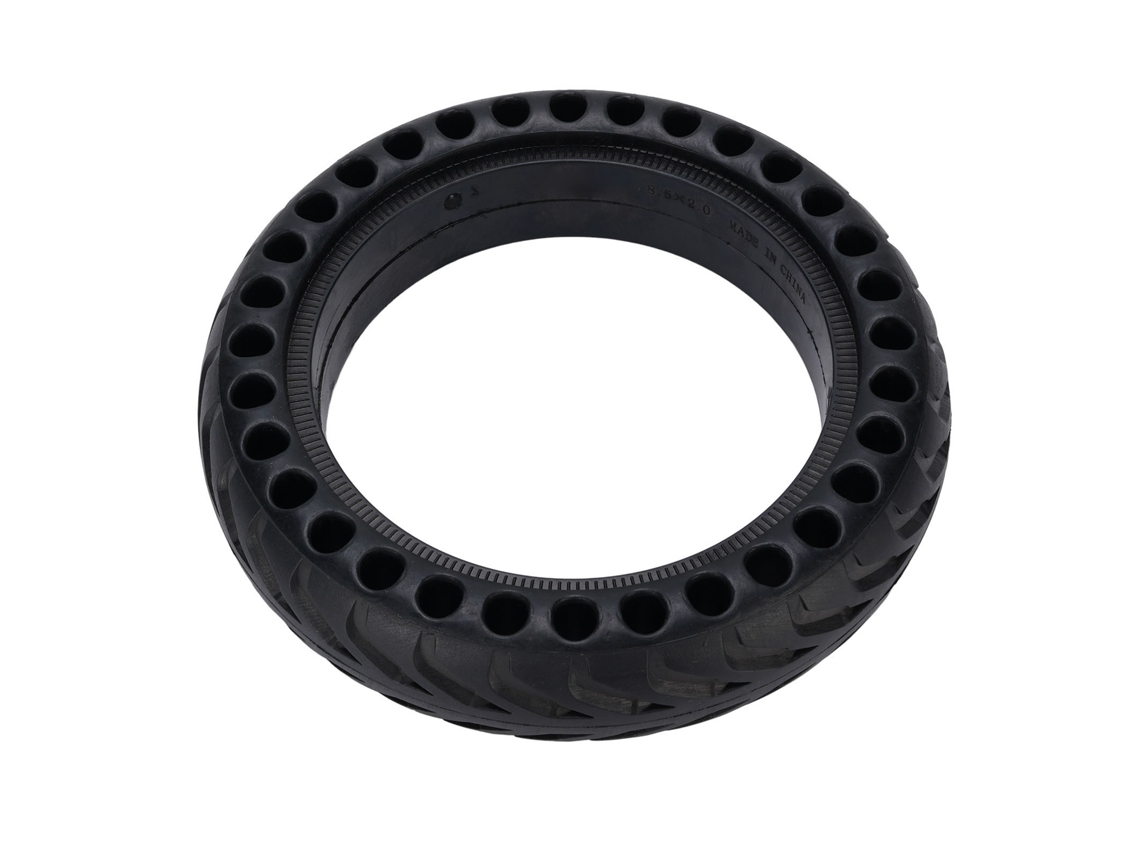 Neumático macizo Rebe para patinete eléctrico de 8,5 pulgadas, a prueba de pinchazos con absorción de impactos, rueda de repuesto para M365 Pro Pro2 1s