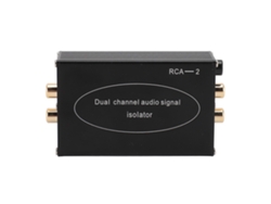 Aislador De Ruido De Ciclo De Tierra Con Entrada/salida Rca Y Aux De 3,5 Mm Para Audio De Automóvil Y Estéreo Doméstico.