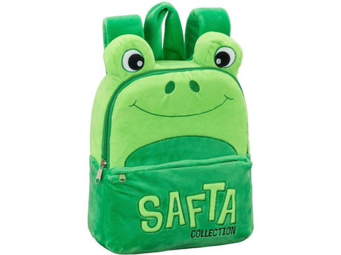 Mochila SAFTA Rana Verde (22x10x27cm - Poliéster)