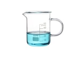 2026-vaso De Precipitado Resistente A Altas Temperaturas Con Mango Y Escala De 50/100/250/500/1000ml Vidrio Sin Plomo Qinhai
