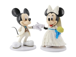 Kit De Artículos Para Fiestas Temáticas De Mickey Mouse, 1 Par De Minifiguras De Mickey Mouse Para Cumpleaños