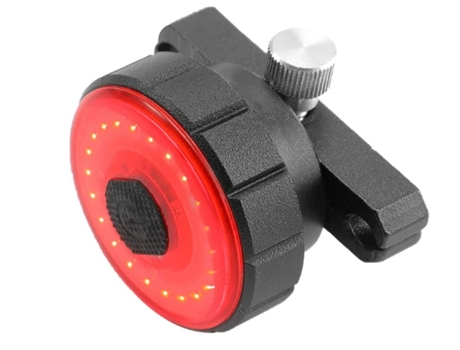 Luz trasera para bicicleta Lámpara para bicicleta Luz trasera para bicicleta Usb Led Flash Recargable 7 Modo Luces traseras - Negro ENZONS