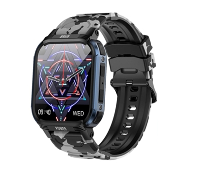 Reloj inteligente militar para exteriores 1,85, reloj inteligente con llamadas Bluetooth para hombres, relojes de Fitness resistentes al agua para ...