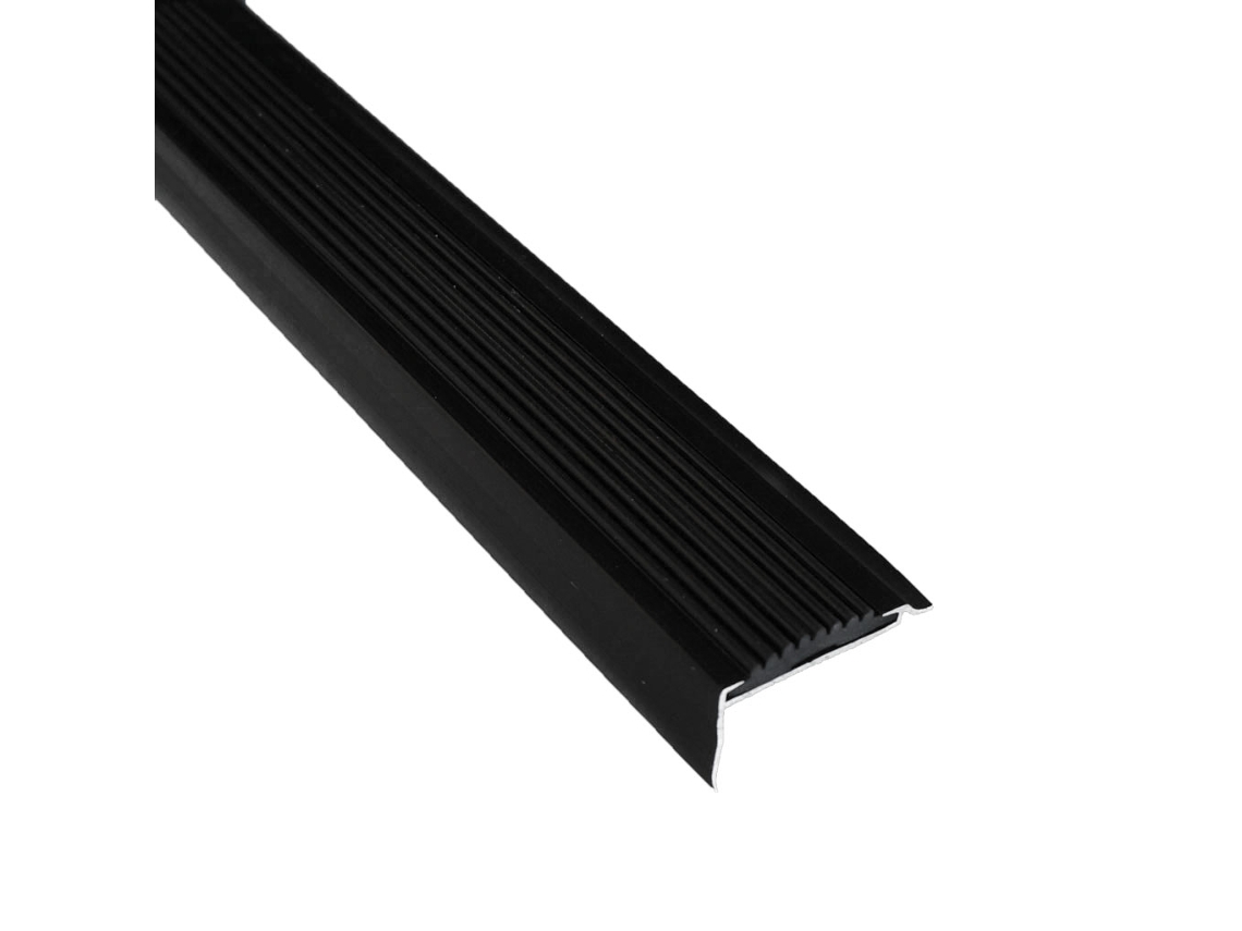 Perfil de escalera negro 42 x 22 x 1350 mm - 1 pieza IVOL