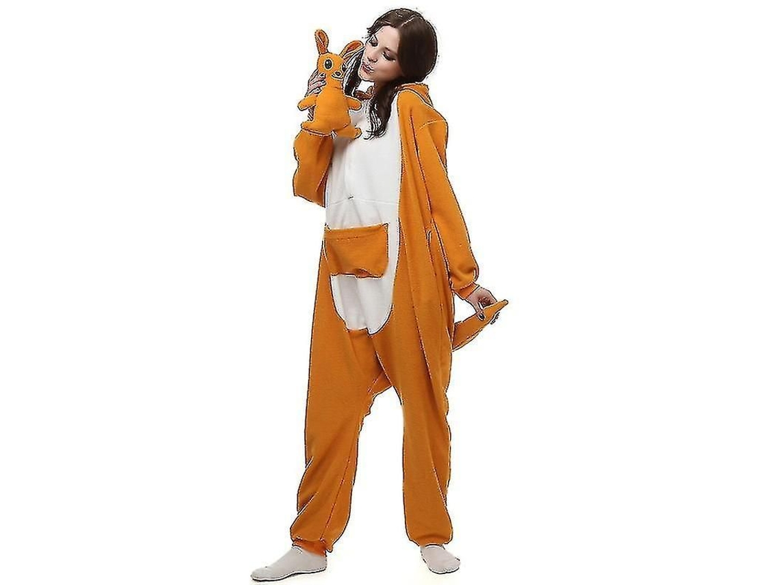 2026-pijama Mono De Canguro Para Adultos Y Niños Tallas S-xl Y 85-125 Hecho De Flannel Suave Y Abrigado