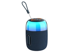 Altavoz Bluetooth inalámbrico portátil con luces RGB, sonido envolvente de 360°, estéreo, V5.3, para fiestas y ambientes al aire libre. Yizhood.