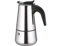 Cafeteira Italiana 300Ml 6 Xícaras Moka Pot Cafeteira em Aço Inoxidável