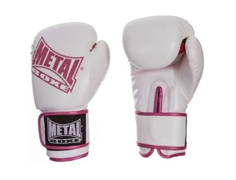 Guantes para Boxeo METAL BOXE Unisexo (8 - Metal - Multicolor)