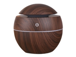 Humidificador Portátil Compacto Con Textura De Madera, Usb 5v 2w Para Dormitorios, Oficinas Y Coches.