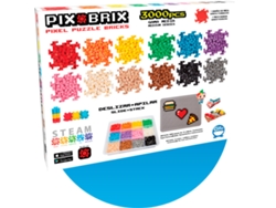 Blocs de Construcción PIX BRIX Brick Container - Medium Palette (Edad Mínima Recomendada: 6 años - 3000 Piezas)