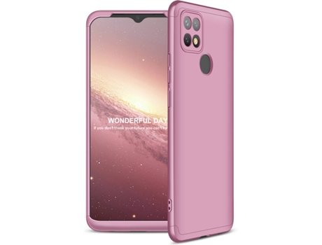 Carcasa Oppo A15 Slim armor 360º Rosa