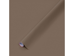 Película adhesiva DC Fix lisa y brillante, 45 cm x 2 m, marrón oscuro 346 0714