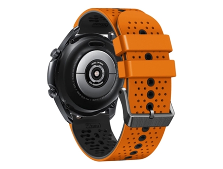 Correa de Silicona 22mm bicolor para Xiaomi Watch S1/S1 Pro/Huami Amazfit GTR 4 Pro - naranja/negro
