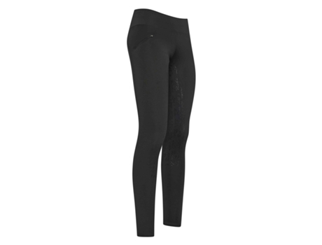 Leggings de Mujer para Equitación EASY RIDER Mallas Full Grip Dietse Negro (40)