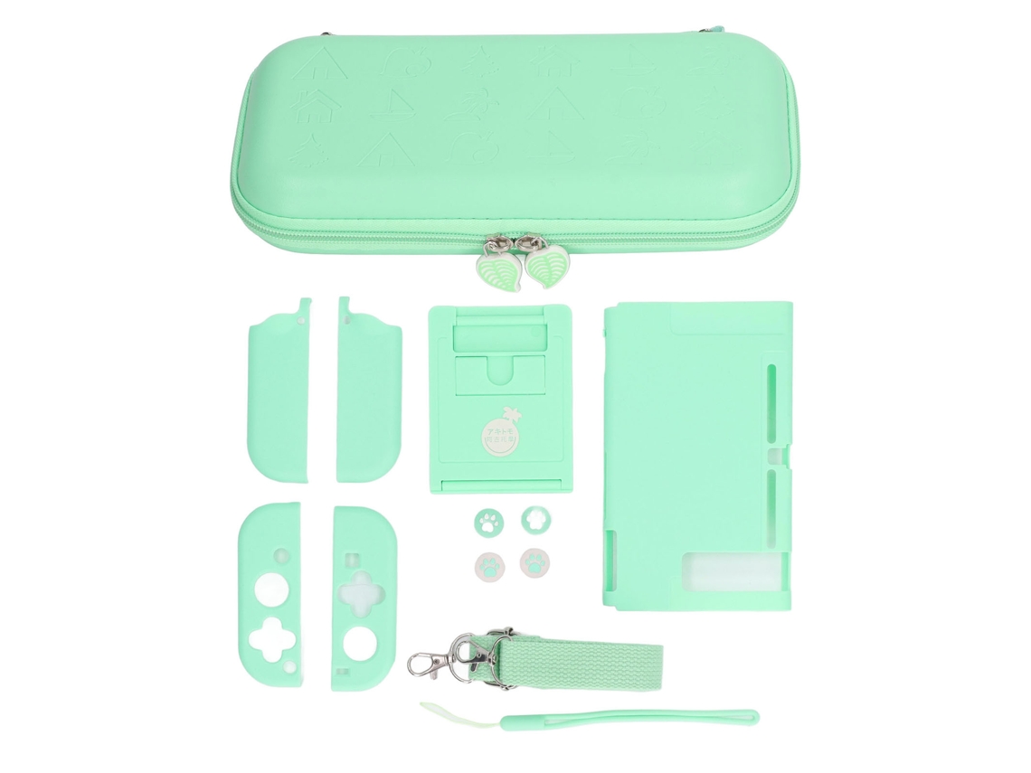 Estuche con cremallera Bj-case para consola de juegos portátil Lite Ns Nsl, color verde.