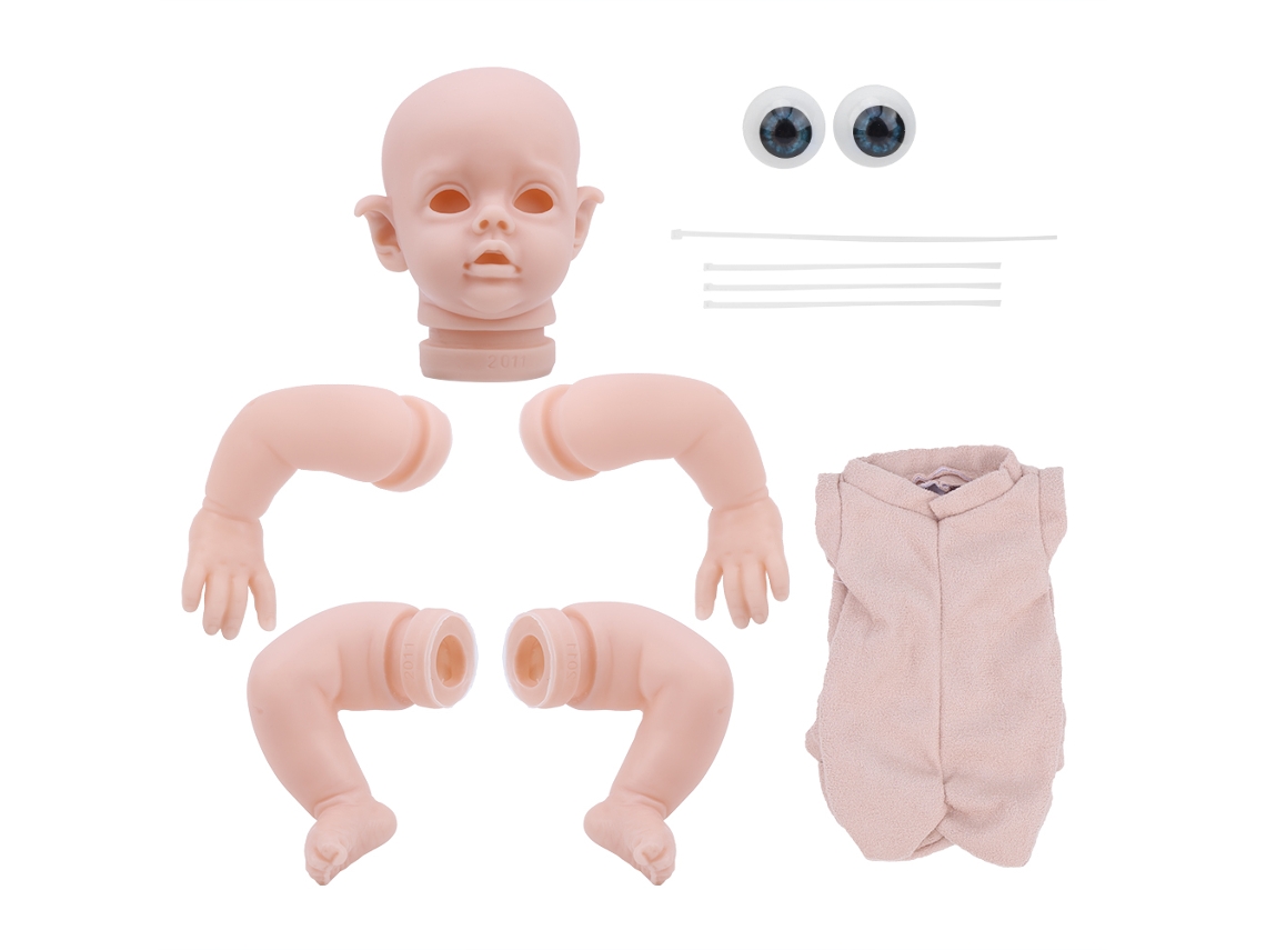 Ats-kit De Muñeco Reborn 30 Cm Diy Moldes Y Piezas De Muñeco Sin Pintar Para Reborn Baby Doll