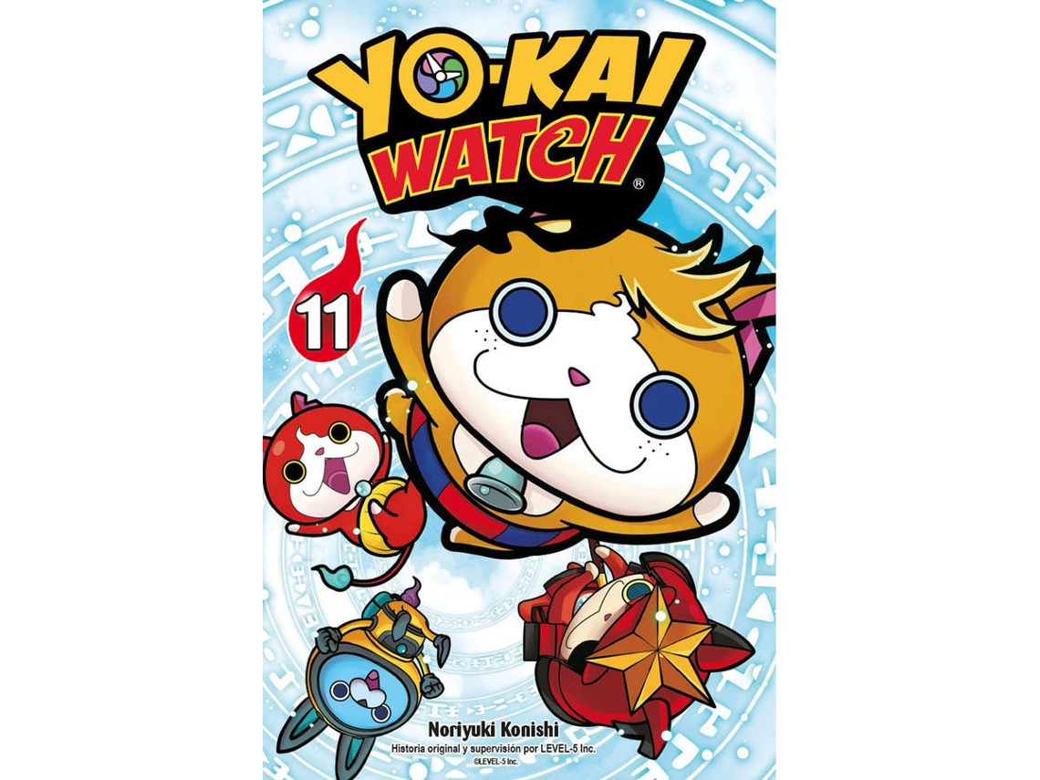 Libro Yo-Kai Watch 11 de Noriyuki Konishi (Español)