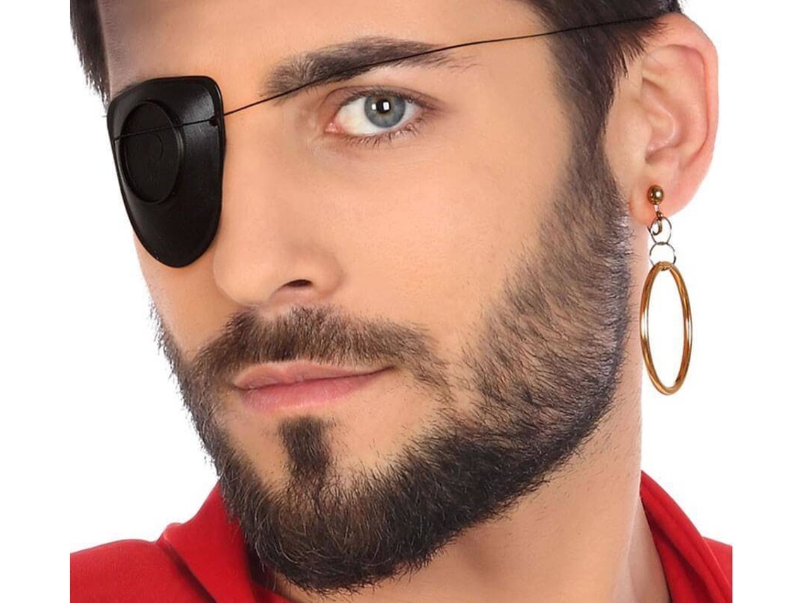 Accesorios DISFRAZZES Kit Pirata: Parche Y Pendiente (Talla: Talla Universal )