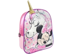 Mochila CLARA BABY Minnie & Unicórnio (65% Poliéster. 35% EVA - 25 x 31 x 10 cm)