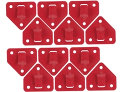 Juego De 12 Soportes De Pared Para Extintores Y Ganchos Para Extintores.