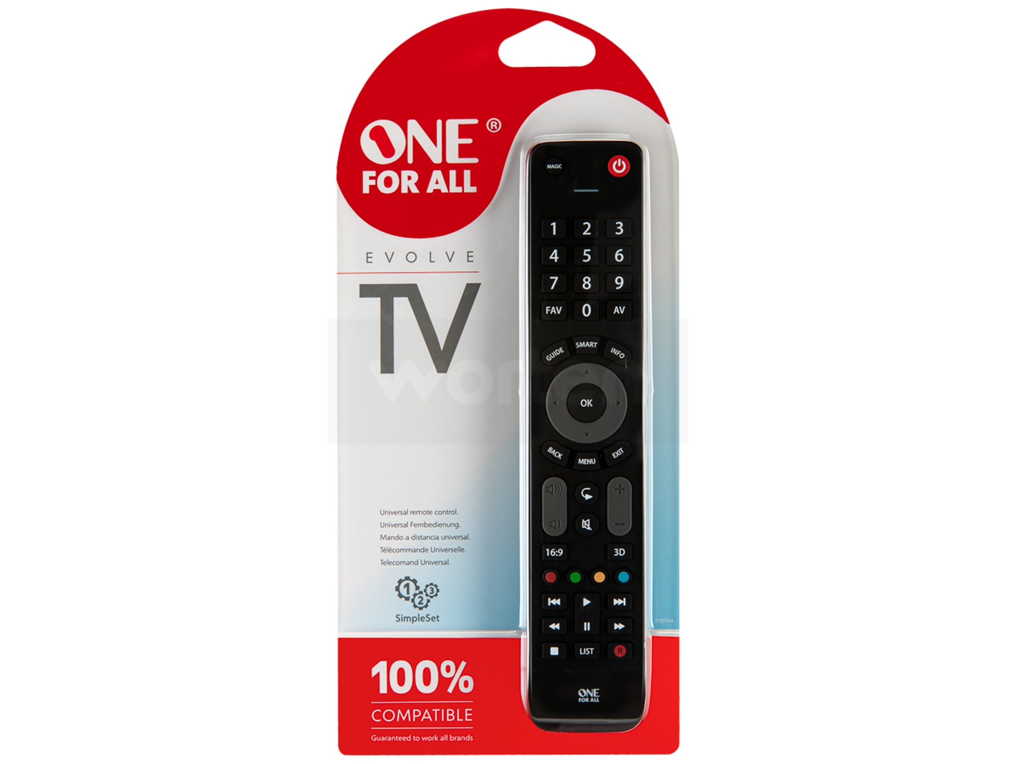 Mando TV ONE FOR ALL URC 7115