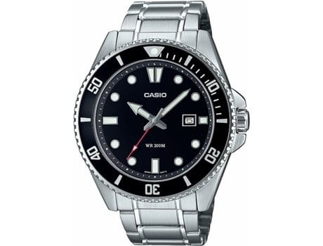Reloj Hombre CASIO MDV-107D-1A1VEF Negro Plateado