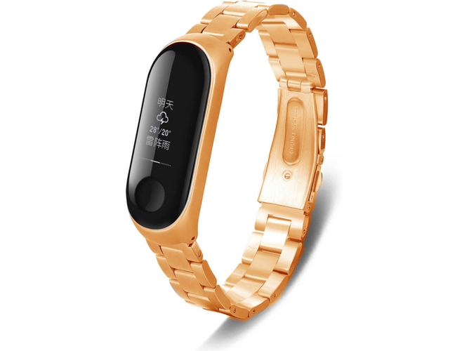 Correa WISETONY Xiaomi Band 3 Oro Rosa