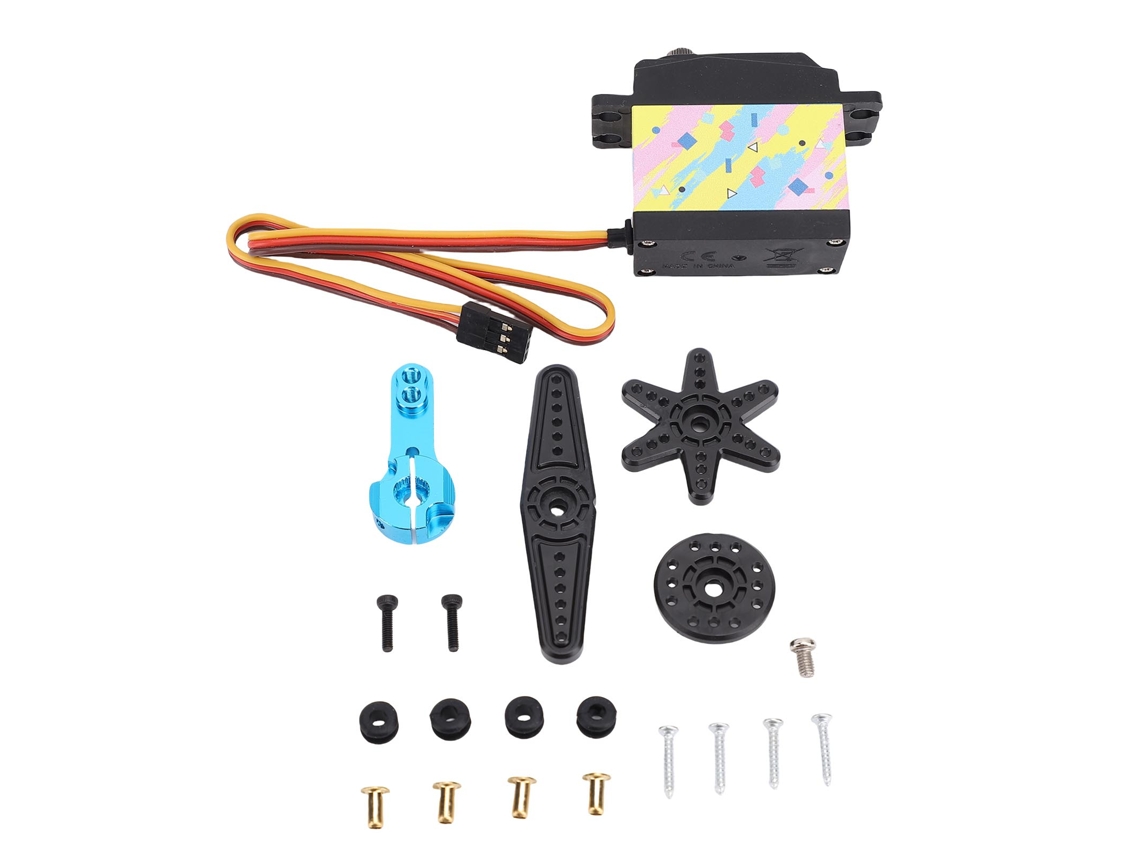 Ymsl Servo Digital Rc De Alta Torsión 35kg Con Brazo Servo 25t Para Coche Robot Barco Crawler Rc 1/10 1/12 Impermeable Hxl