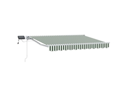 Vidaxl Armazón De Toldo Manual Con Leds Verde Y 2,5 X 2 M