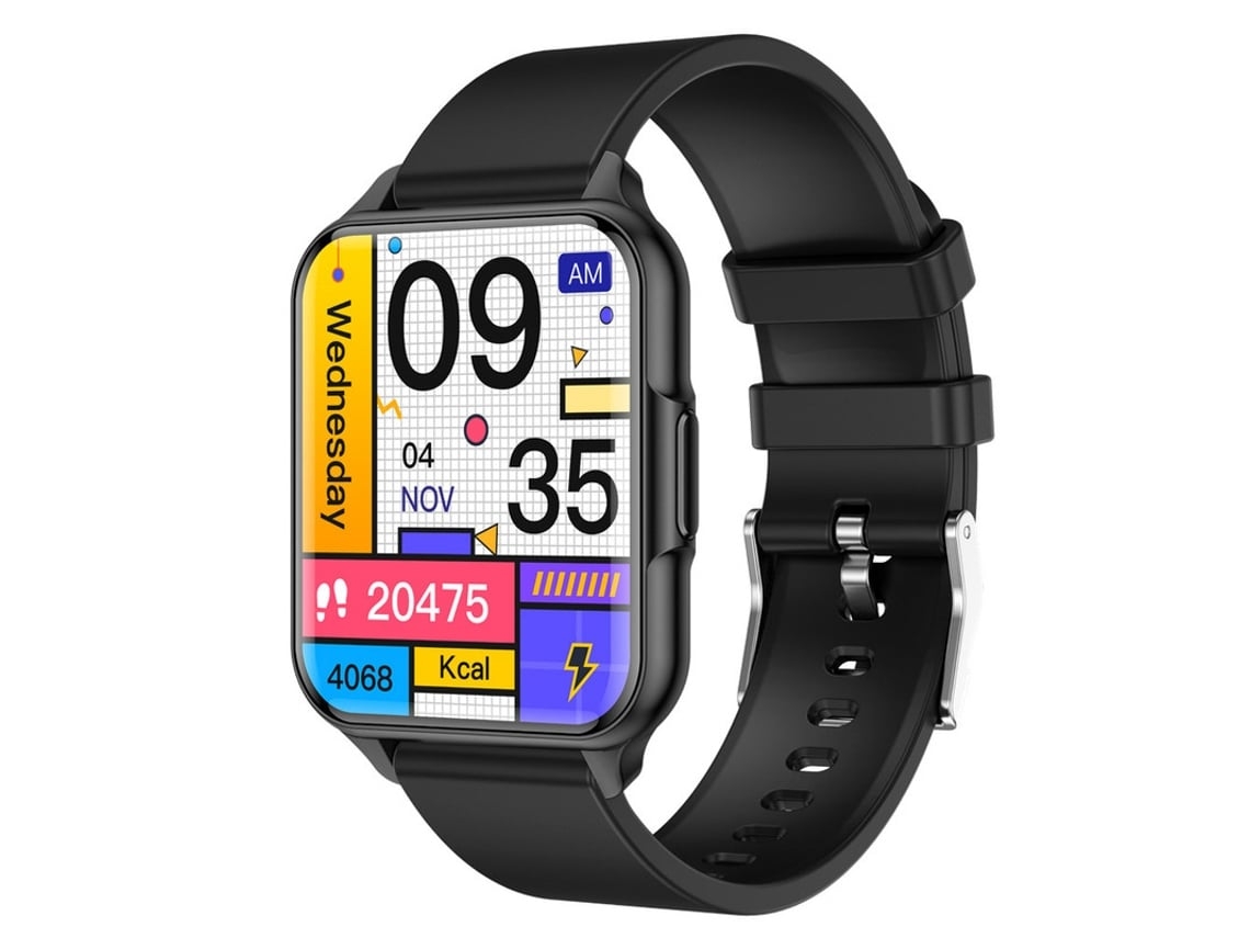 Reloj inteligente multideporte Yunzii con pantalla HD de 1,6 pulgadas y resistencia al agua IP67.