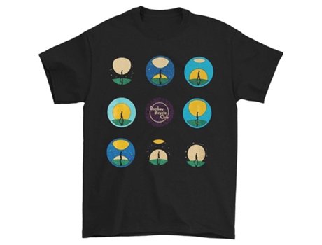 Camiseta ROCKINSTONE de la gira de Bombay Bicycle Club Walking 2014 (XL)