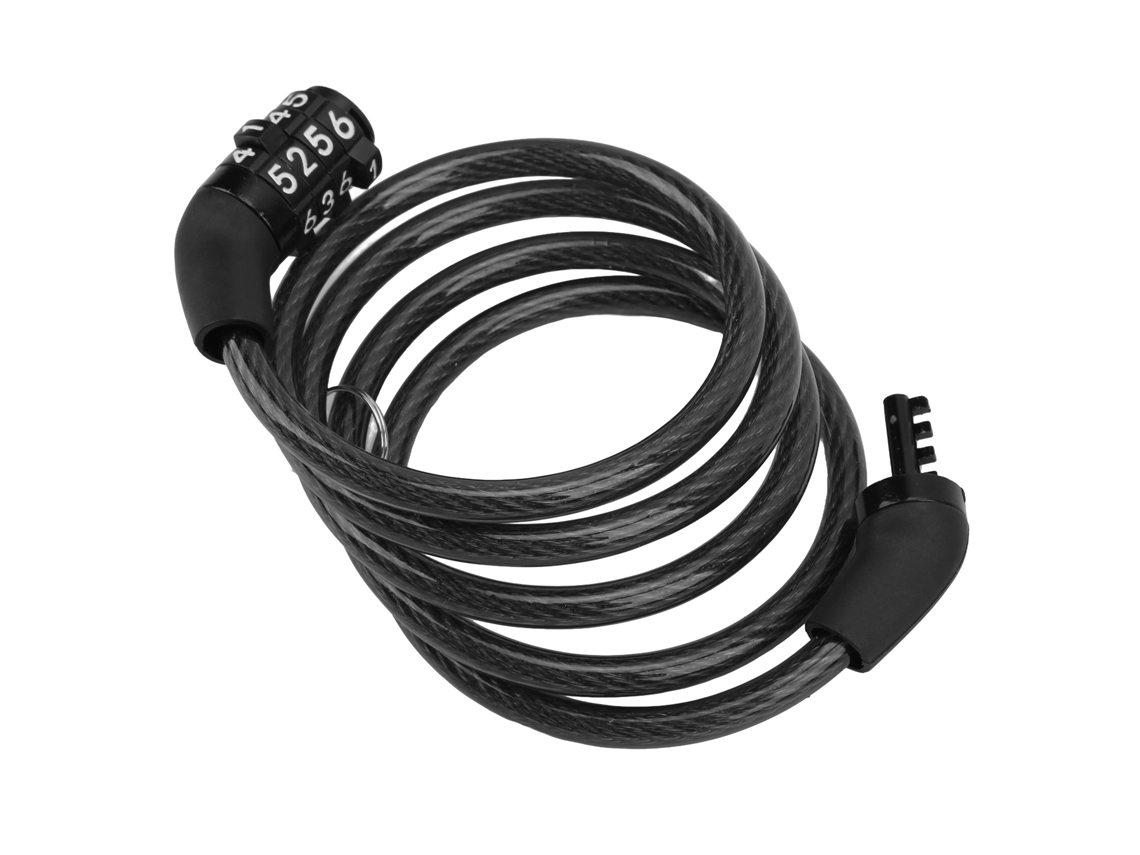 Candado Antirrobo Cavo De 4 Dígitos Para Bicicleta De Montaña.