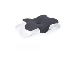 Almohada Cervical Ergonómica De Espuma Viscoelástica Transpirable Para Dormir (gris Oscuro) Cuich