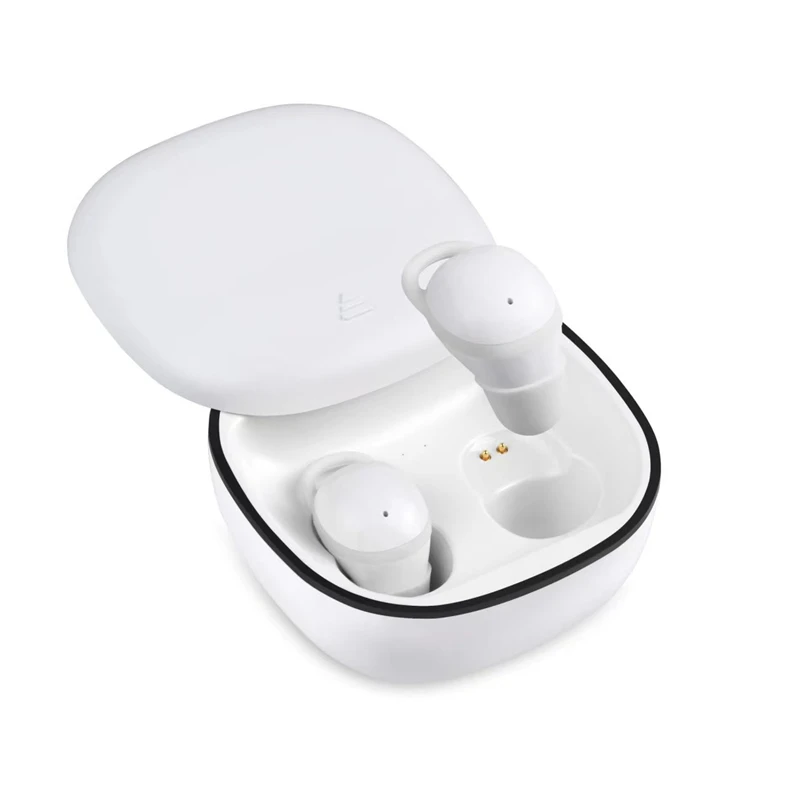 Auriculares Bluetooth True Wireless (blancos), intrauditivos, estéreo ultracompactos (blancos), intrauditivos.