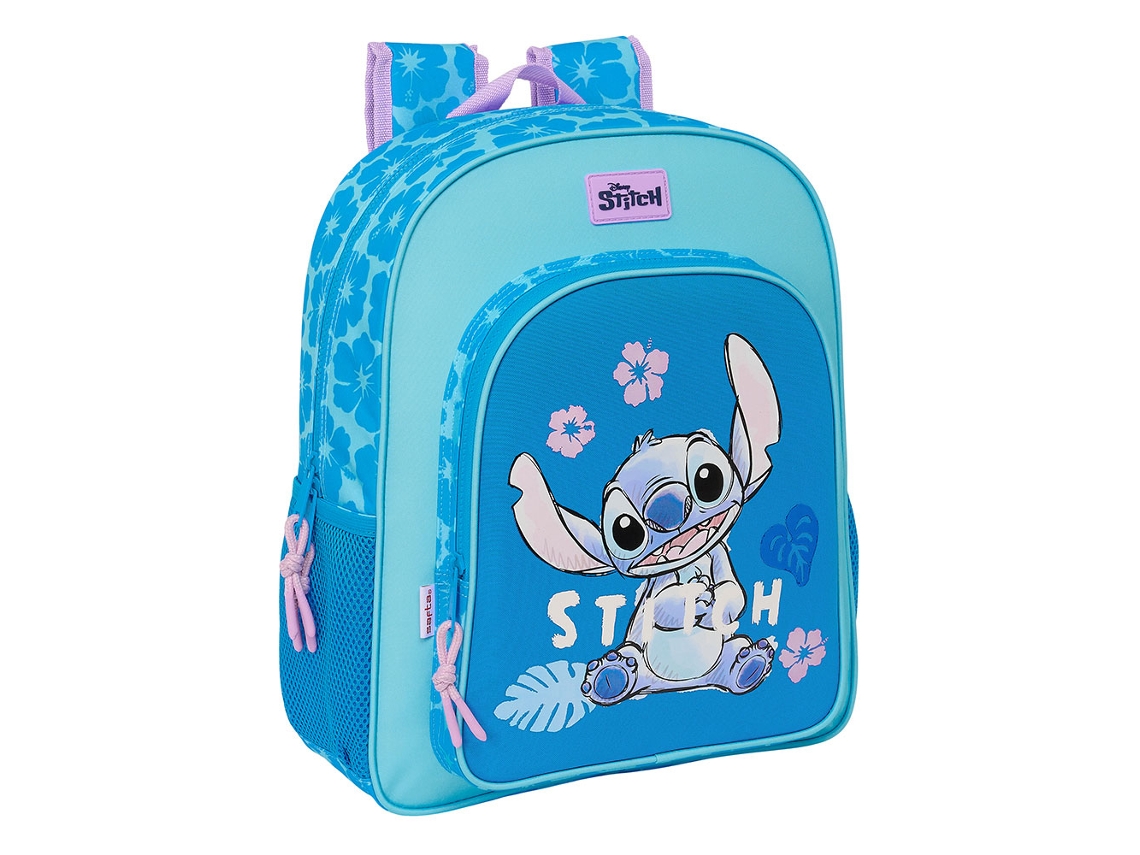 Mochila Junior STITCH Hawaii (38 x 32 x 12 cm)